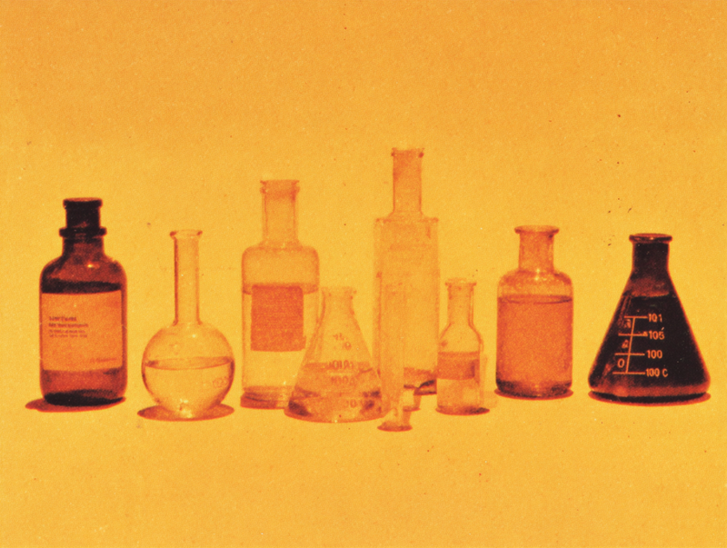 Close-up of sunscreen ingredient label showing active and inactive chemical compounds